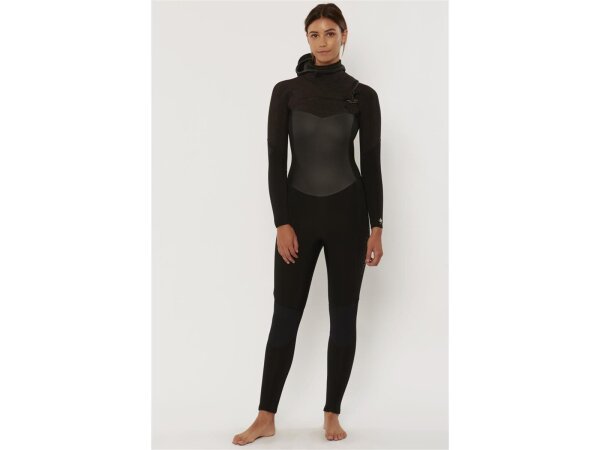 Sisstr 4/3 Eco Wetsuitt Chest Zip7 SEAS vrouwen neopreen neopreen volledig pak zwarte