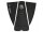 Surfganic Premium Eco Tailpad gemaakt van EVA zwart voor uw surfplank 3-delige Deck Grip Surfboard Grippad Footpad Tractionpad